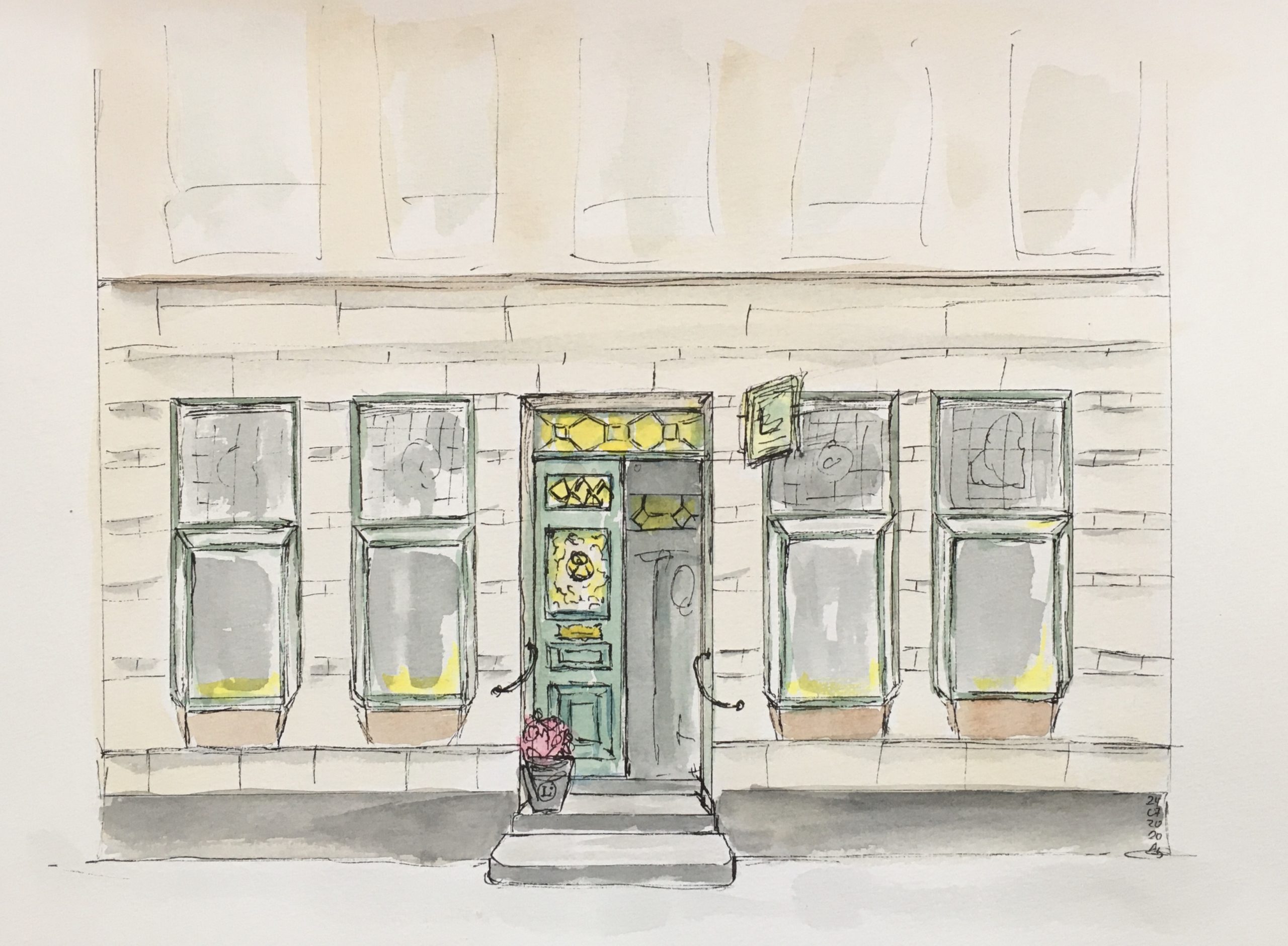 Ansicht Lachmanns Goldschmiede in Lübeck